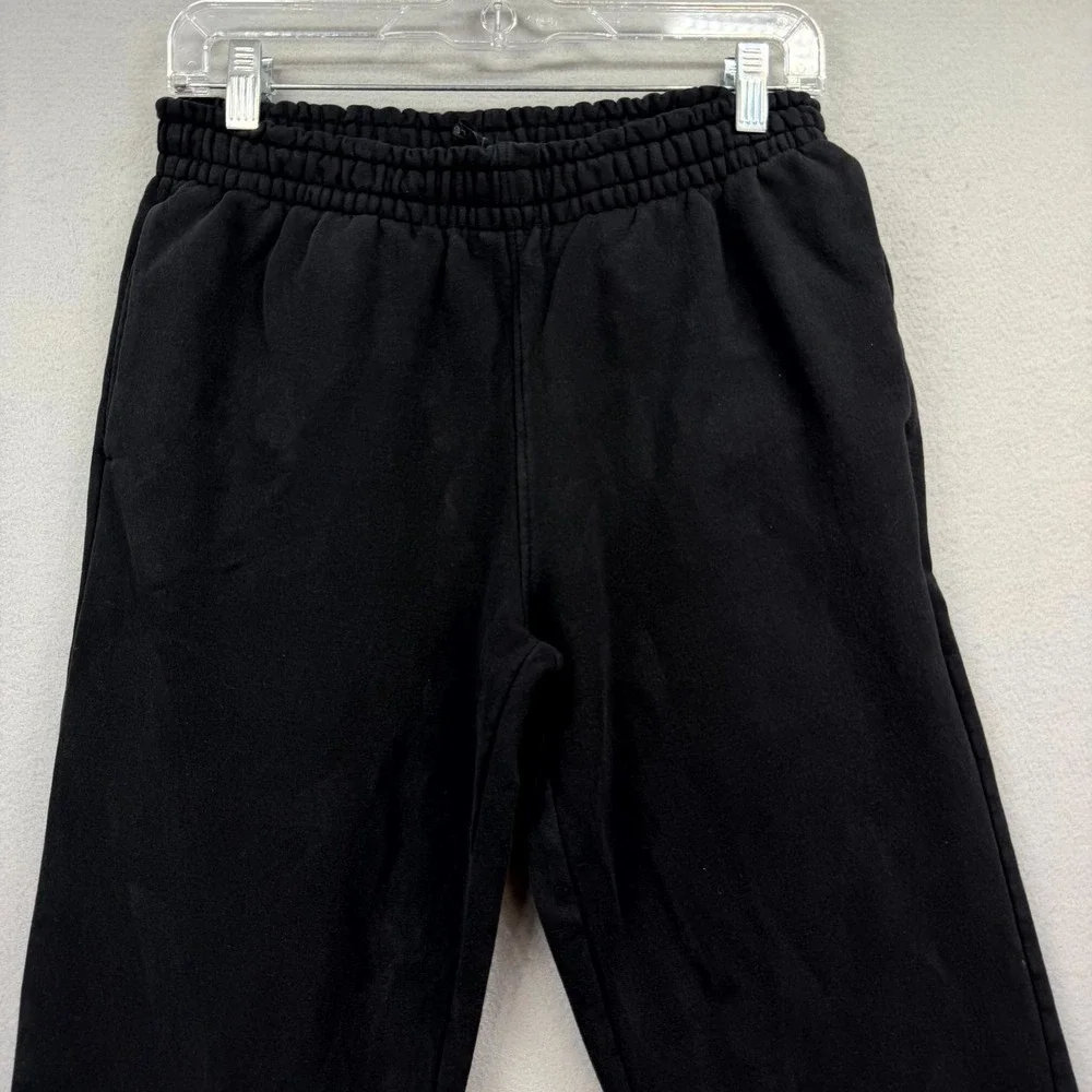Athleta Jogger Pants Girls 2XL/16 28x27 Black Tapered Elastic Waist‎ Sweatpants